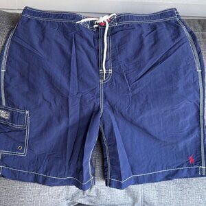 Polo by Ralph Lauren Men's Swimming Trunks, XXL, Blue